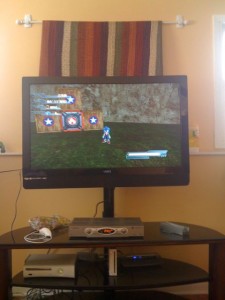 Spencer Spencer Battling as Sonic